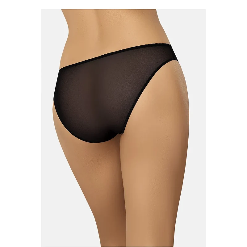 Culottes féminines en dentelle noire classique maille transparente taille basse confort élastique femmes lingerie sexy intime