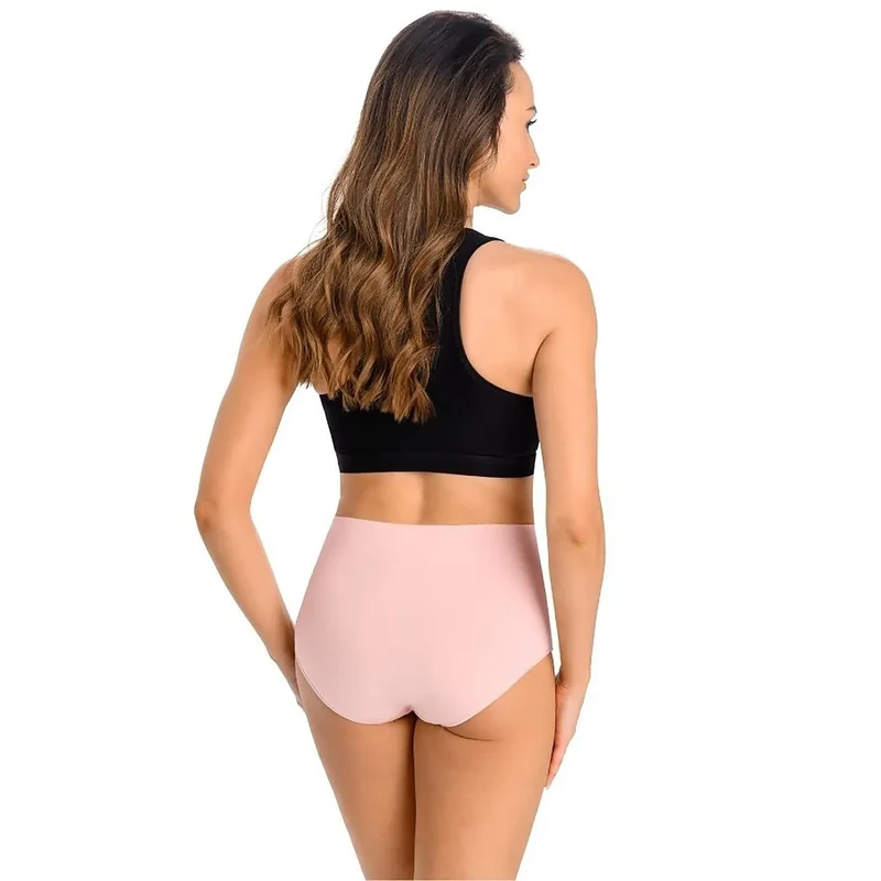 Culotte model 182871 Teyli femme taille haute classique simple sans décoration coton haute qualité Lycra confortabilité élégance lingerie intime