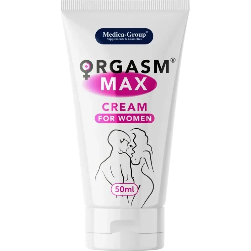 Crème intime Orgasm Max pour femmes 50ml stimulation intense Medica Group sensation plaisir féminin intimité bien-être Erotik