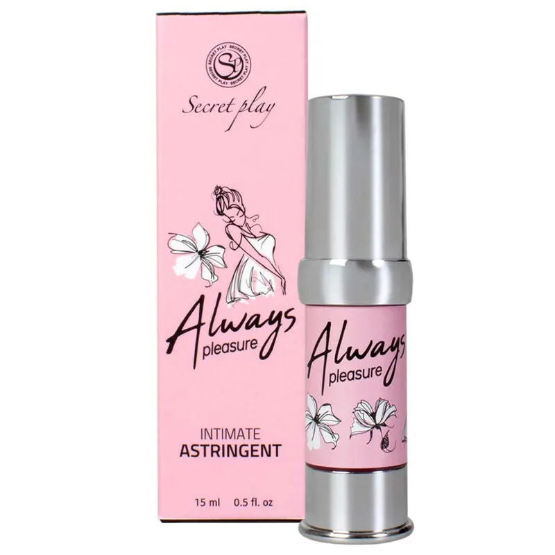 Astringent intime féminin Always Virgin par Secretplay resserrement vaginal plaisir renforcé ingrédients naturels application facile discrétion totale