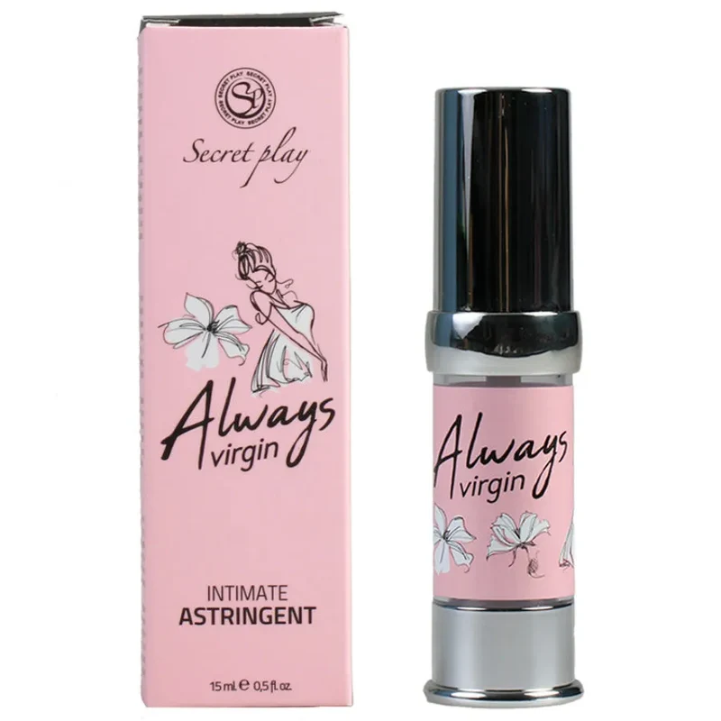 Astringent intime féminin Always Virgin par Secretplay resserrement vaginal plaisir renforcé ingrédients naturels application facile discrétion totale