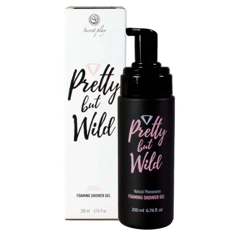 Gel douche moussant Pretty But Wild Secretplay 200ml pheromones stimulation sensorielle érotique cosmétique intime femme