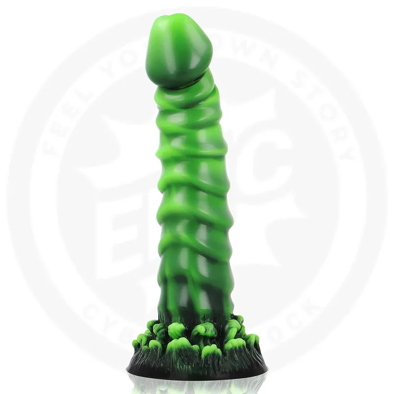 Dildo Caelion Racine Vivante - Godemichet Silicone Profonde Stimulation Intime Érotique Équilibre Confort Design Naturel