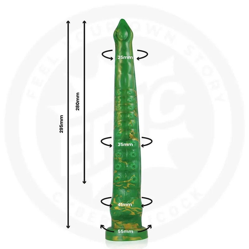 Dildo Hylos Green Flash Epic design ergonomique silicone durable sextoy discret pour femmes couples stimulation profonde plaisir intense