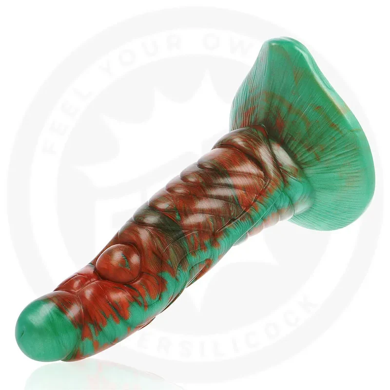 Dildo Tiryon Green Flash Épicé Design Élégant Haute Qualité Érotique Sexe Sextoy Femme Couple