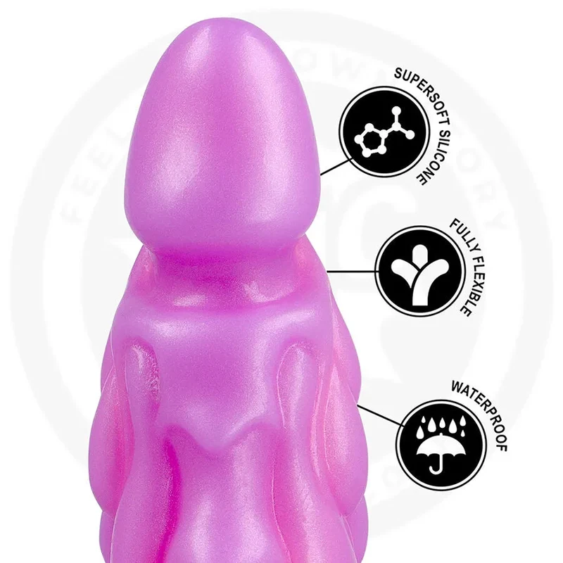 Dildo Galatea Lunar Glow sextoy silicone design mythologique stimulation variée sensations intenses plaisir personnel couple