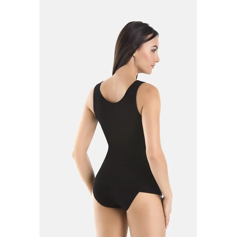 Ensemble de chemisiers ajustés en coton et lycra pour femmes noir et blanc sexy lingerie basique confort ajusté taille XS à XXL