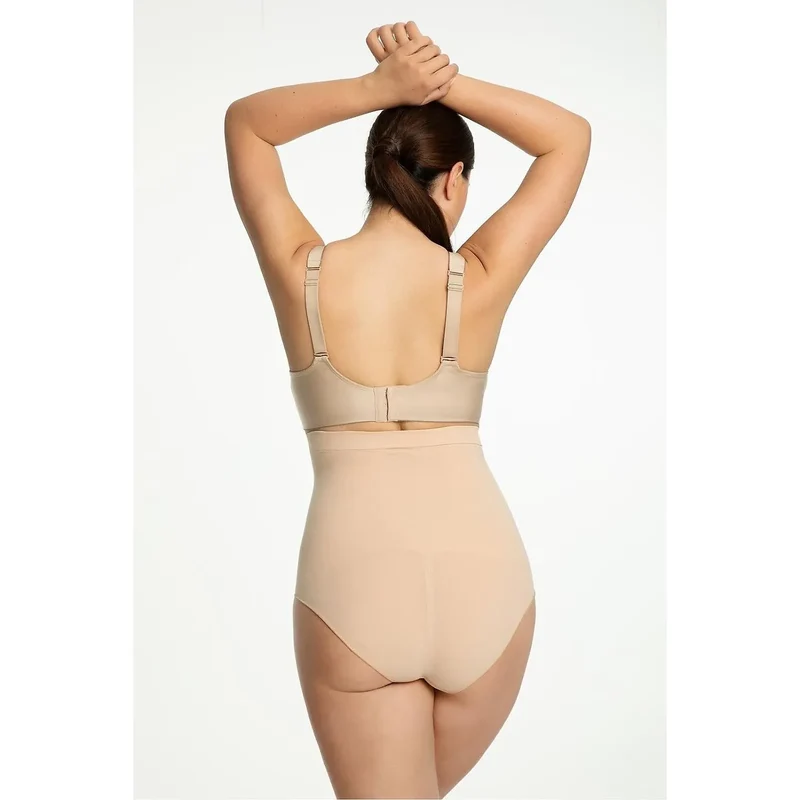 Body gainant Julimex 219152 design élégant sans couture taille haute lingerie confort silhouette sculptée maintien bretelles larges discret invisible