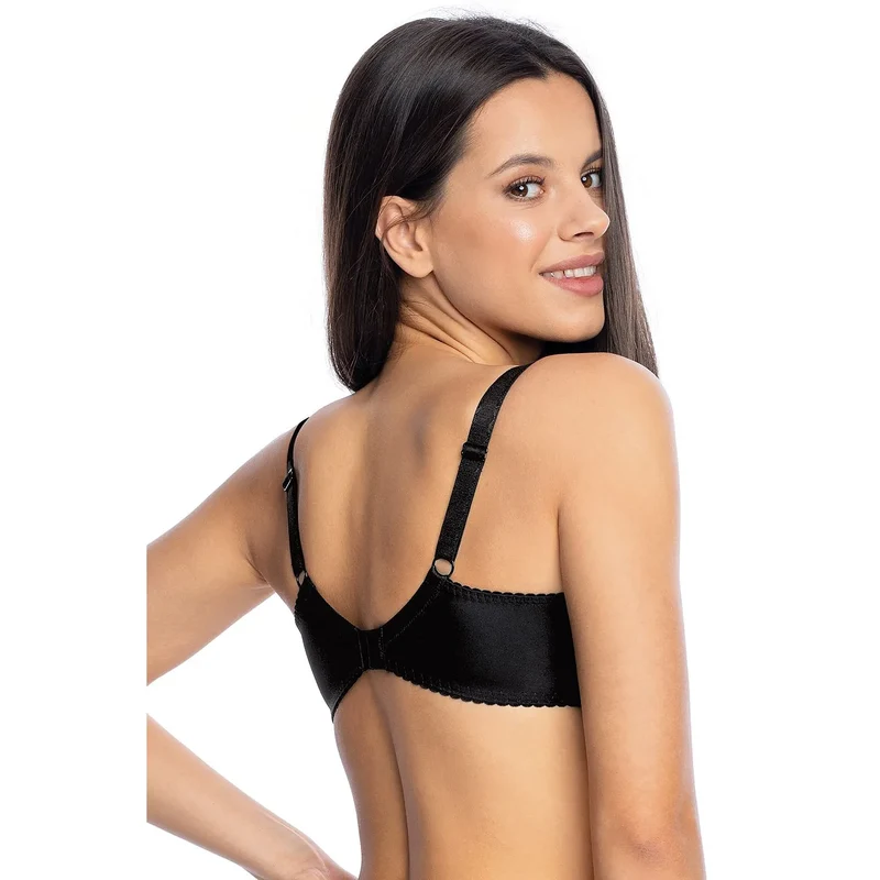 soutien gorge gaia élégant dentelle souple balconnet tulle transparent armatures maintien réglable bretelles élastiques raffiné sensualité confort quotidien