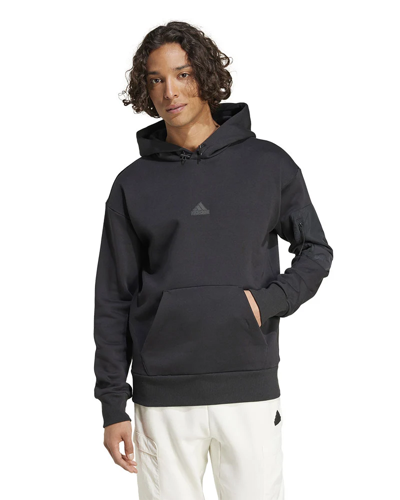 Felpa Cappuccio City Escape Fleece
