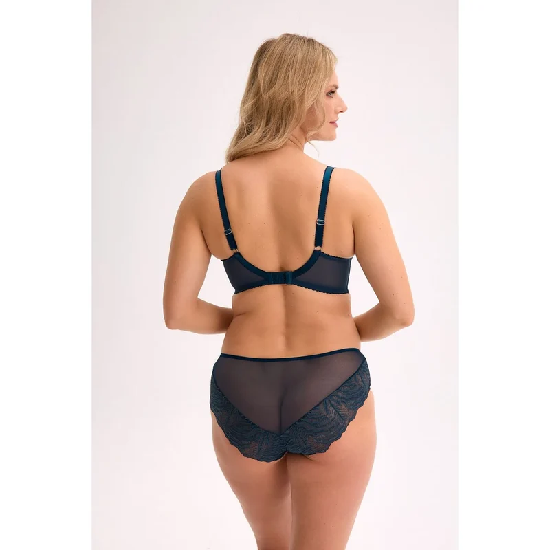 Culotte dentelle élégante model 217966 Gaia sensualité subtile charme féminin confort coton élasthanne polyamide taillehanche S M L XL