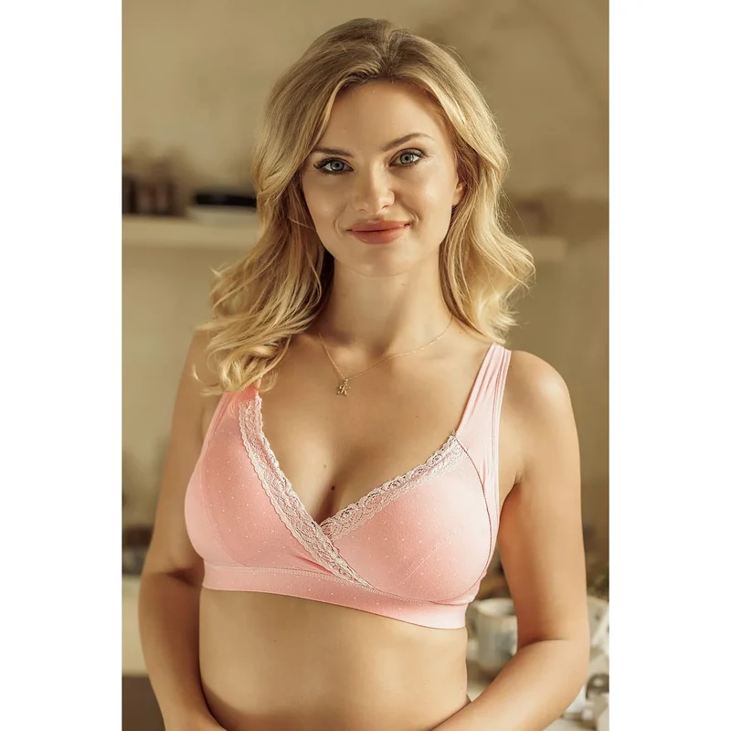 Soutien-gorge allaitement Mirabile model 218930 confort fonctionnel matériau doux peaux sensibles enveloppant ajustement parfait élasticité discrétion sécurité