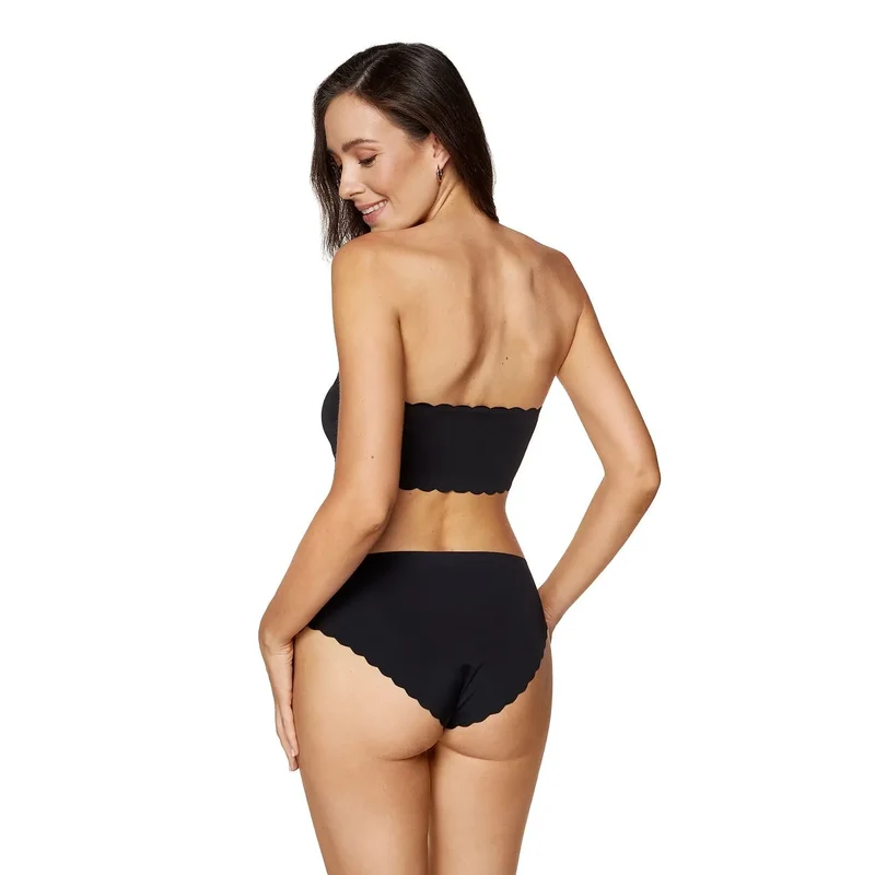 L'ensemble model 219483 Gorteks - Culottes confortables invisibles sous vêtements - Tailles 36 à 42 - Bordures festonnées - Matière élasthanne 22% polyamide 78% - Confort quotidien