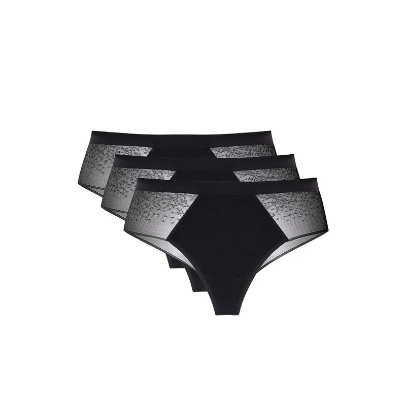 Ensemble de culottes Gorteks 219469 en coton dentelle confortable lingerie élégante tous les jours sexy intimité bien-être