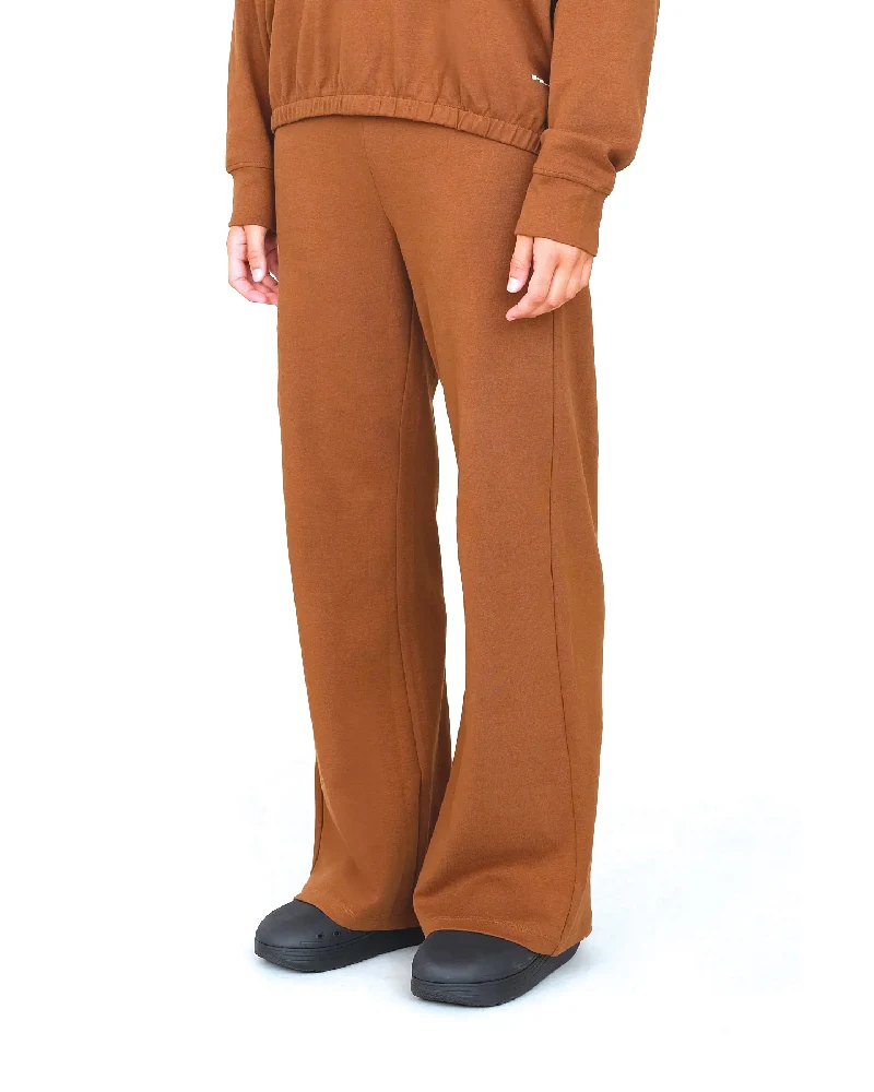 Pantaloni Donna Palazzo Interlock