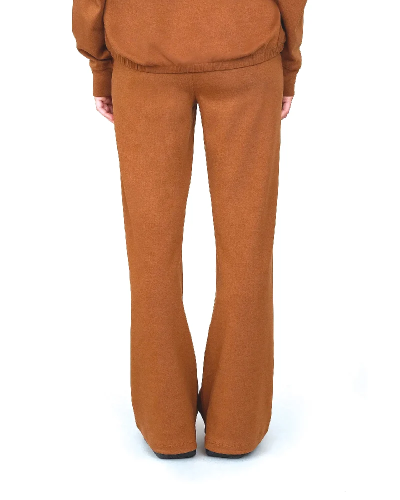 Pantaloni Donna Palazzo Interlock