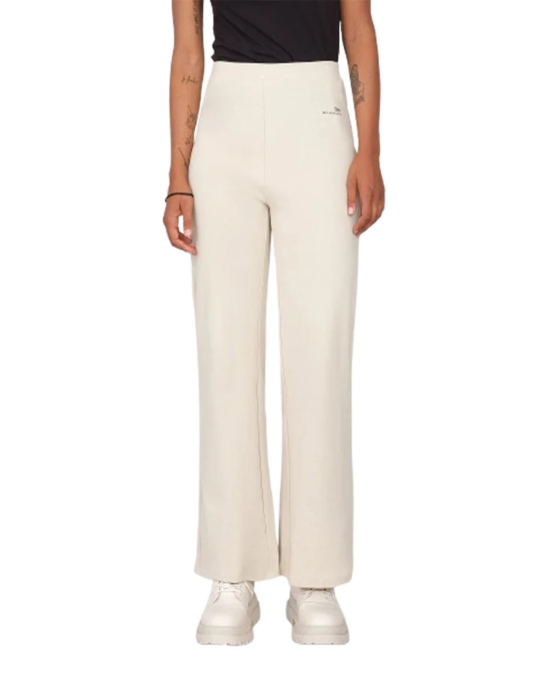 Pantaloni Donna Palazzo Interlock