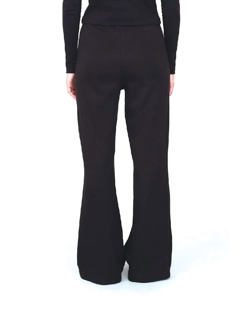Pantaloni Donna Palazzo Interlock