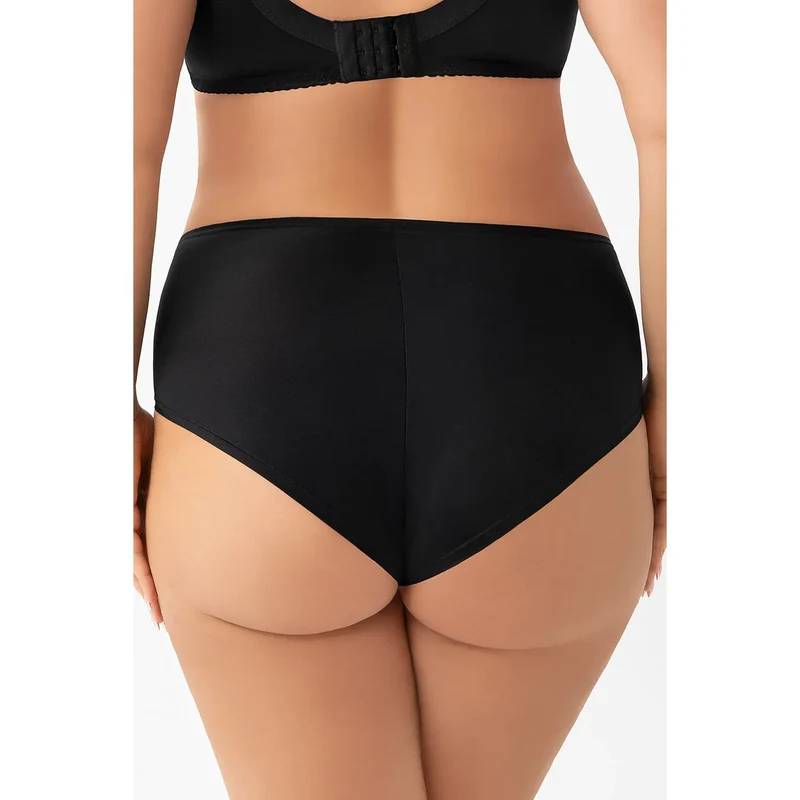 Culottes Gorsenia Lingerie model 216150 design érotique dentelle transparente microfibre douce taille haute lingerie féminine intemporelle confort ajustement parfait