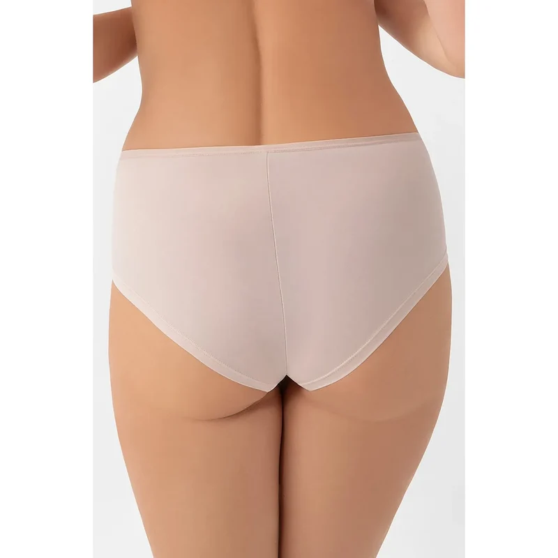 Culottes Gorsenia Lingerie 216149 design classique dentelle microfibre couleur nude confort ajustement parfait maintien hygiène boîte élégante