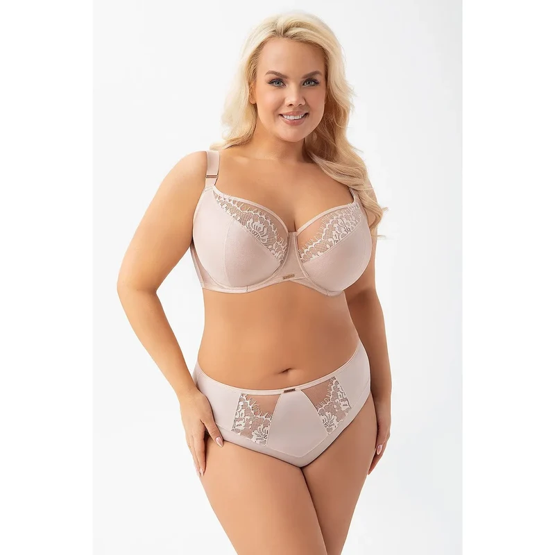 Culottes Gorsenia Lingerie model 216147 lingerie érotique femenine confort élégance dentelle coton taille haute boîte élégante hygiène tous les jours