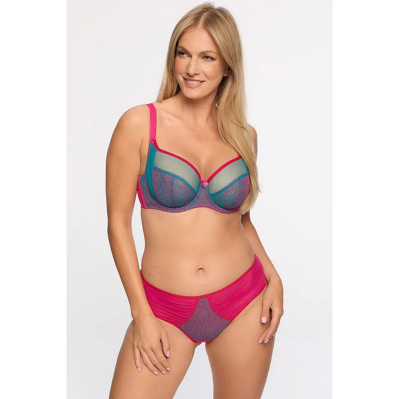 soutien gorge doux Gaia 215992 confort quotidien maintien parfait tissu tulle armatures latérales renforcées bretelles larges bonnets profonds coutures plates