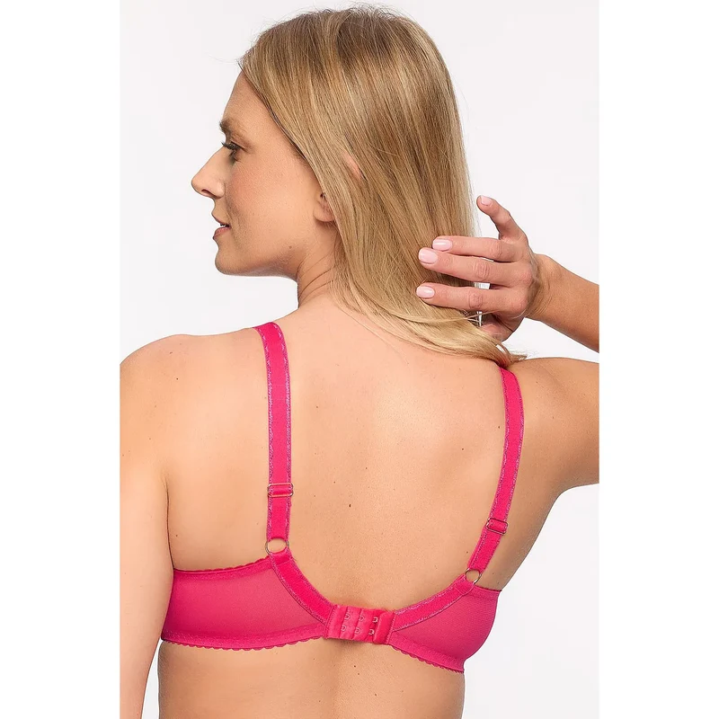 soutien gorge doux Gaia 215992 confort quotidien maintien parfait tissu tulle armatures latérales renforcées bretelles larges bonnets profonds coutures plates