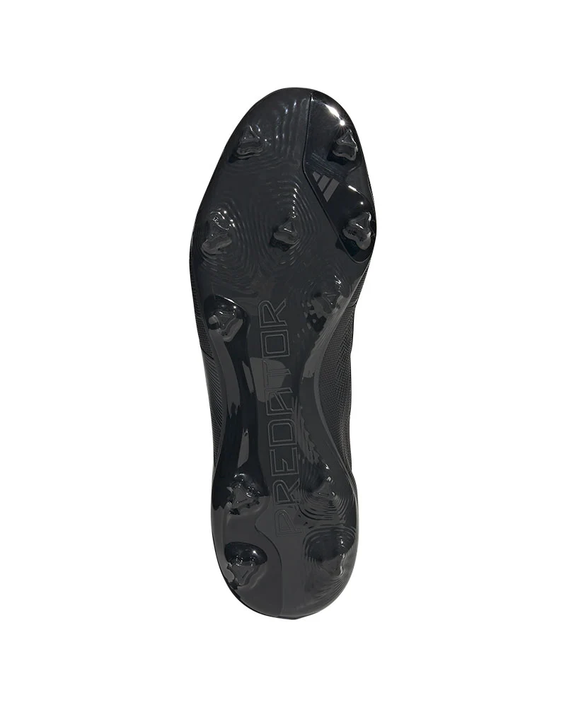 Scarpe Calcio Predator League Laceless Firm Ground Black