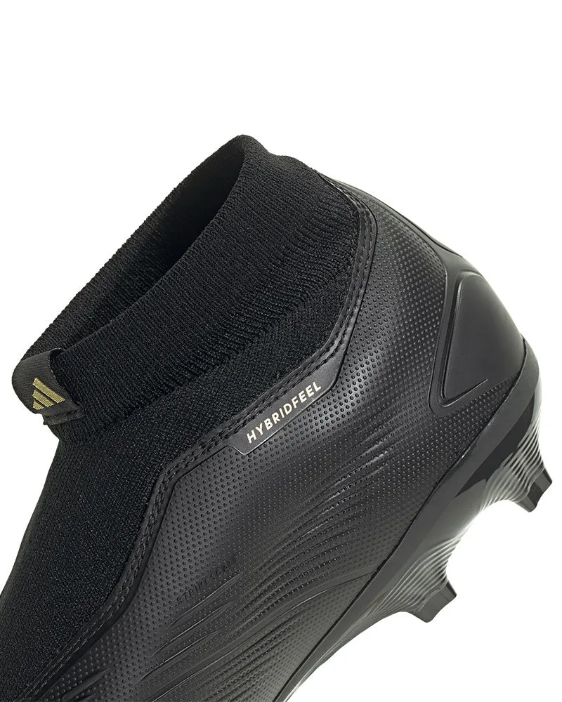 Scarpe Calcio Predator League Laceless Firm Ground Black