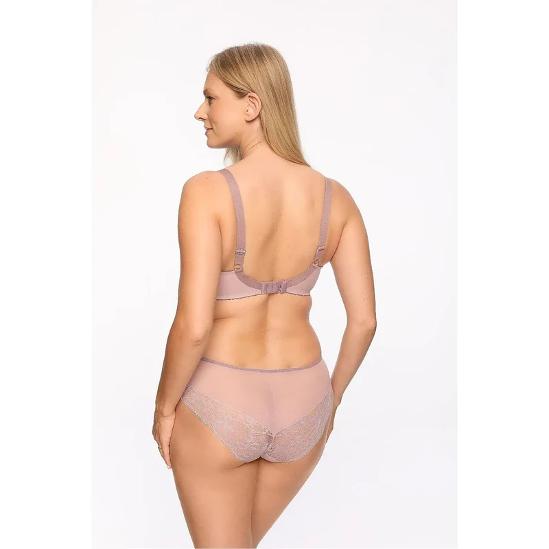 soutien gorge semi rembourré gaia dentelle maille coton confort maintien baleines bonnets ergonomique discret élégant romantique sensualité soirée