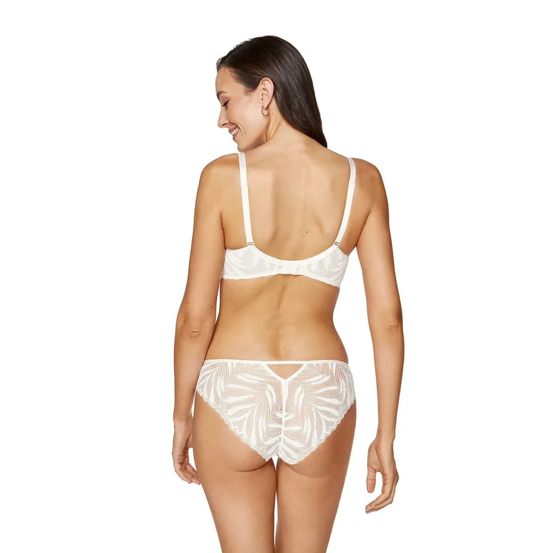 Soutien-gorge rembourré model 213658 Gorteks lingerie sexy soutien-gorge rembourré design élégant dentelle tulle polyamide polyester elasthanne taille ajustée Pologne