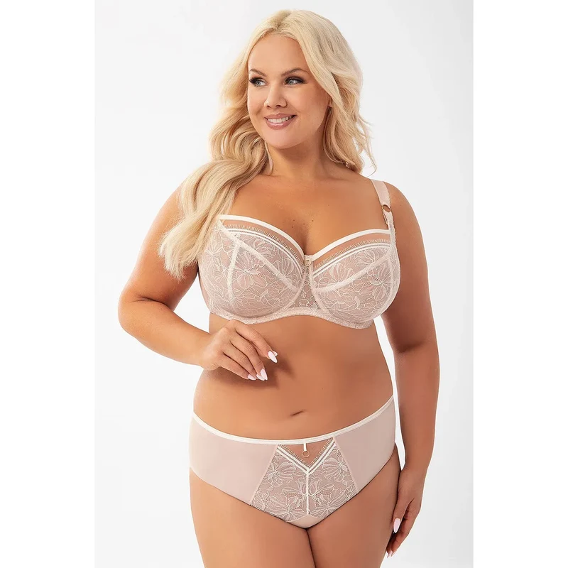 Soutien-gorge Gorsenia dentelle floral armatures ajustables maintien parfait lingerie élégante confort quotidien occasion spéciale