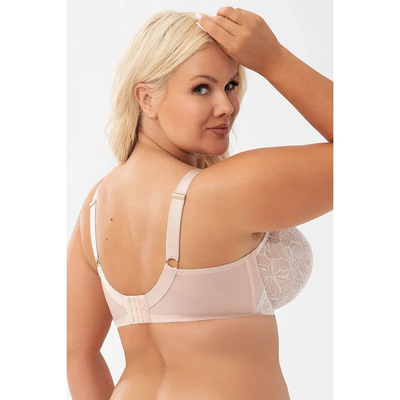 Soutien-gorge Gorsenia dentelle floral armatures ajustables maintien parfait lingerie élégante confort quotidien occasion spéciale
