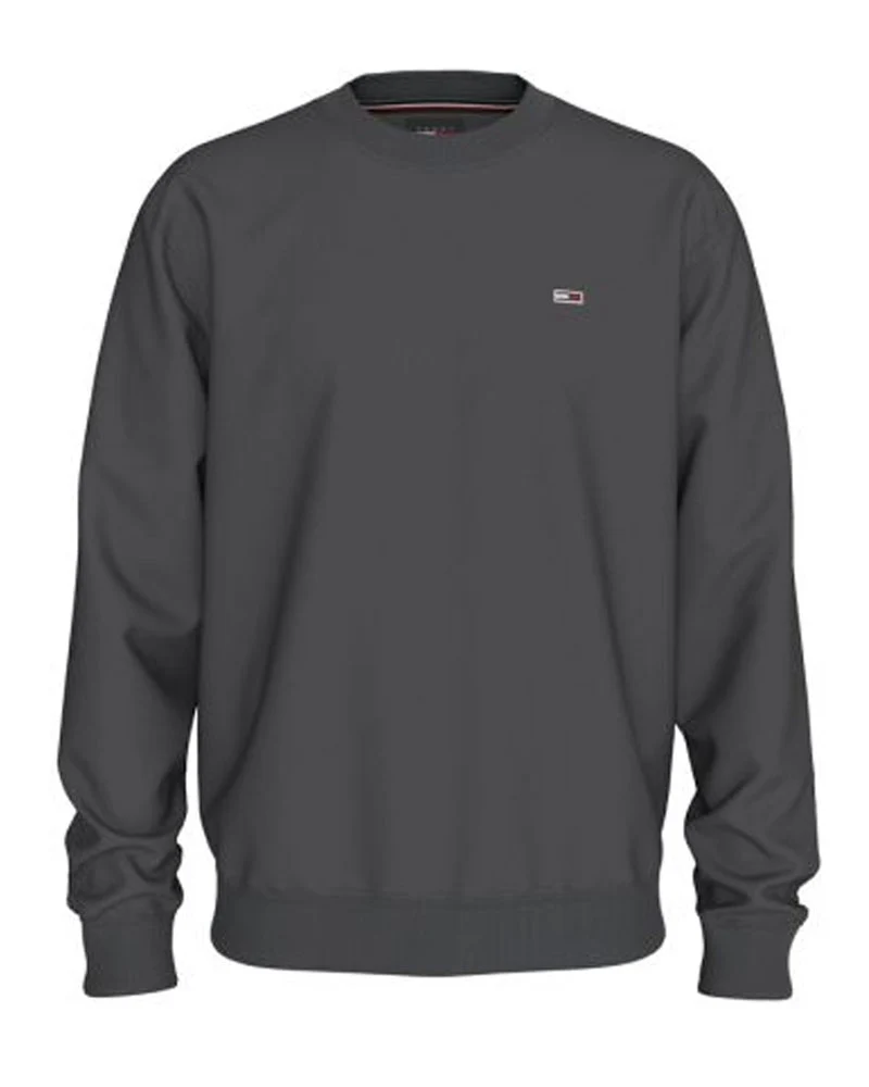 Felpa Uomo Tommy Jeans Flag Crew