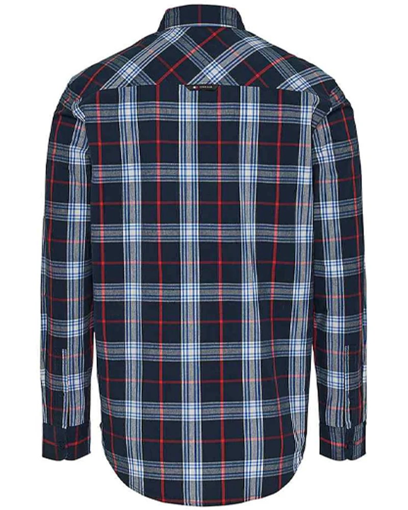 Camicia Tommy Jeans Poplin Check