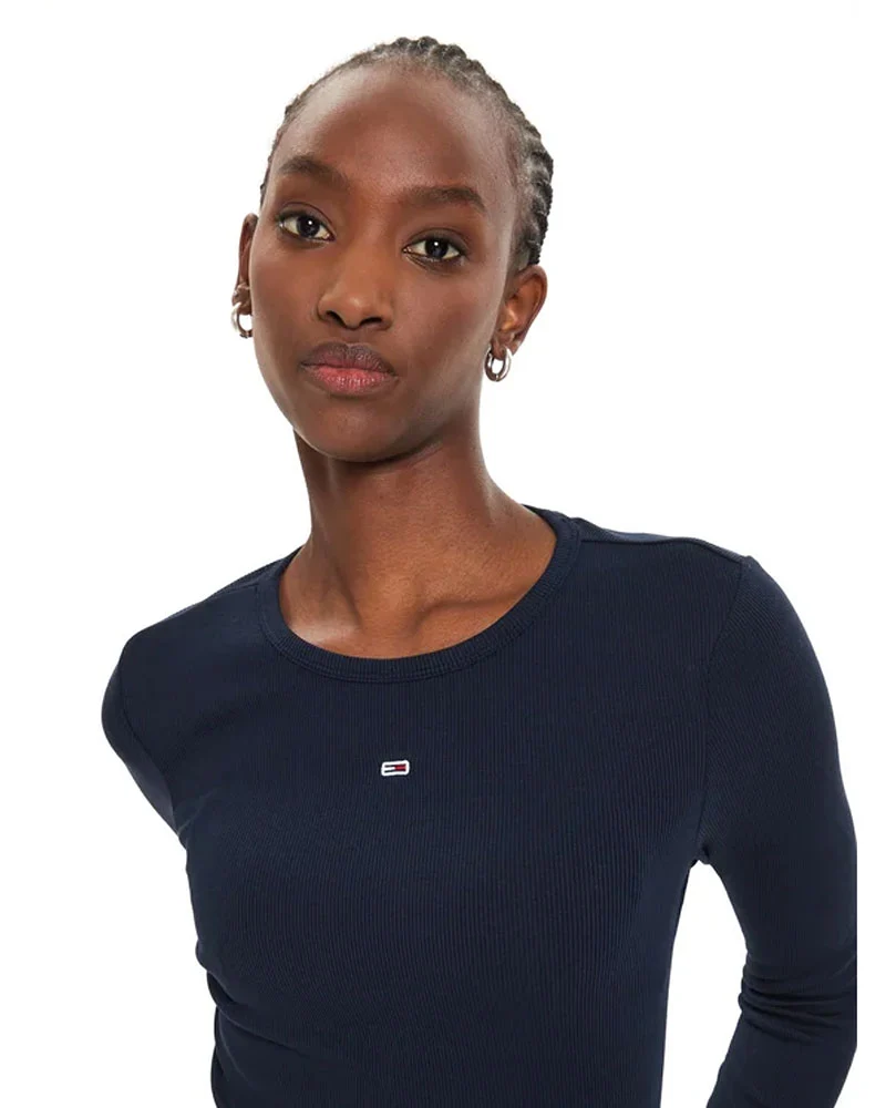 T-shirt Slim Essential Rib