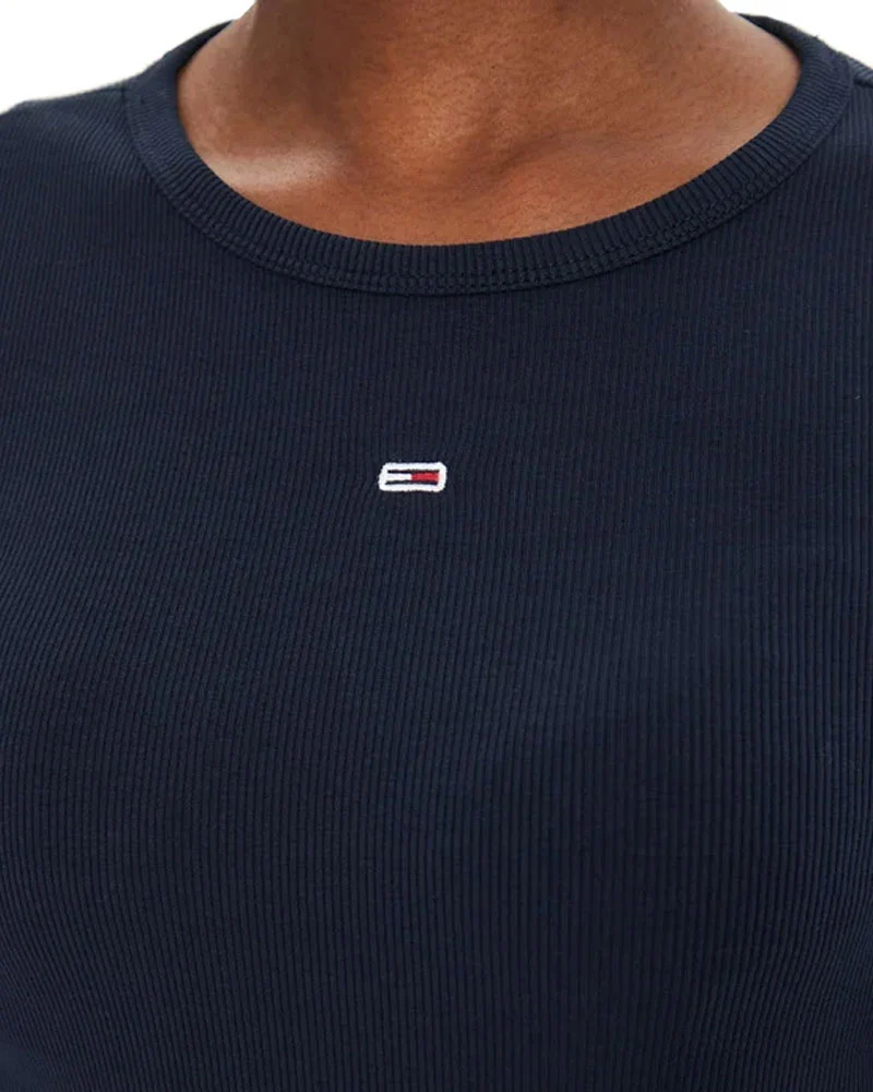 T-shirt Slim Essential Rib