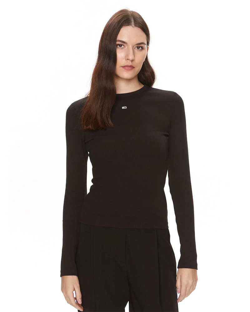 T-shirt Slim Essential Rib