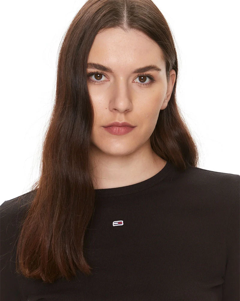 T-shirt Slim Essential Rib