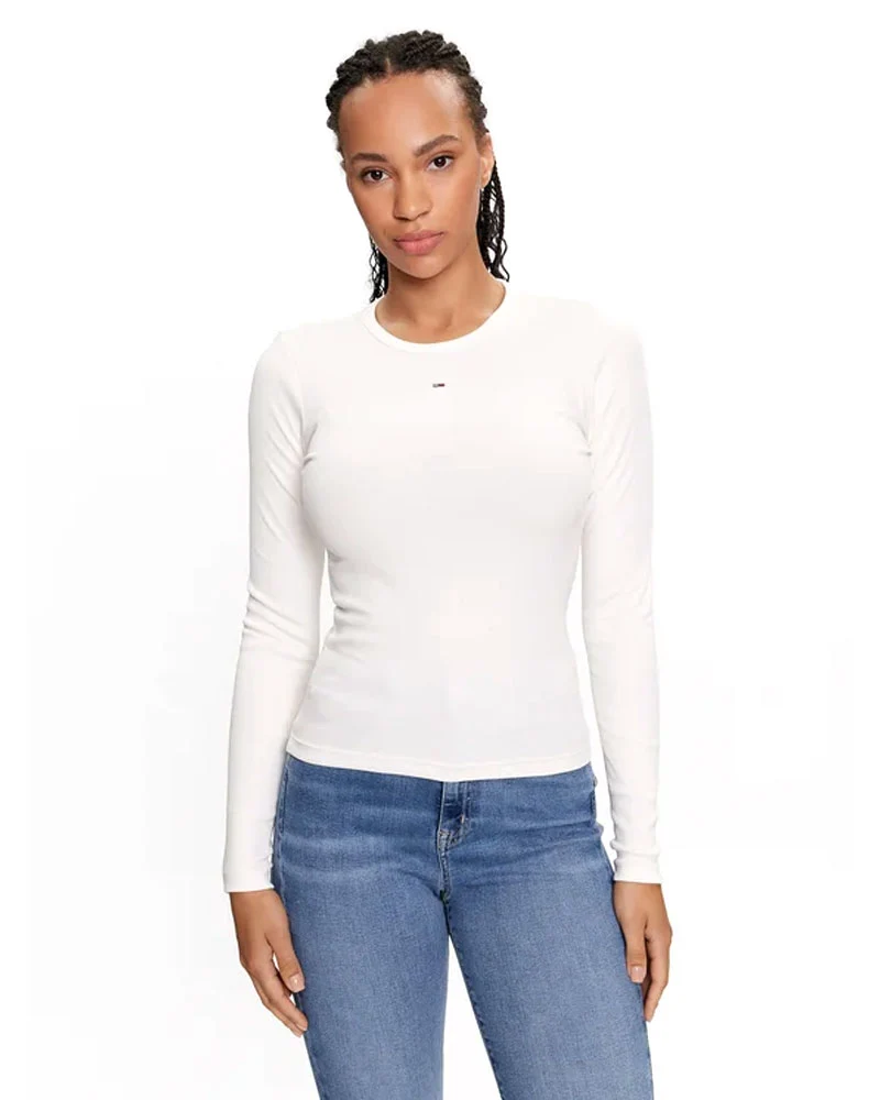 T-shirt Slim Essential Rib
