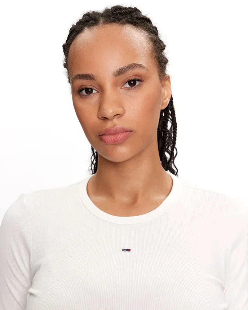 T-shirt Slim Essential Rib