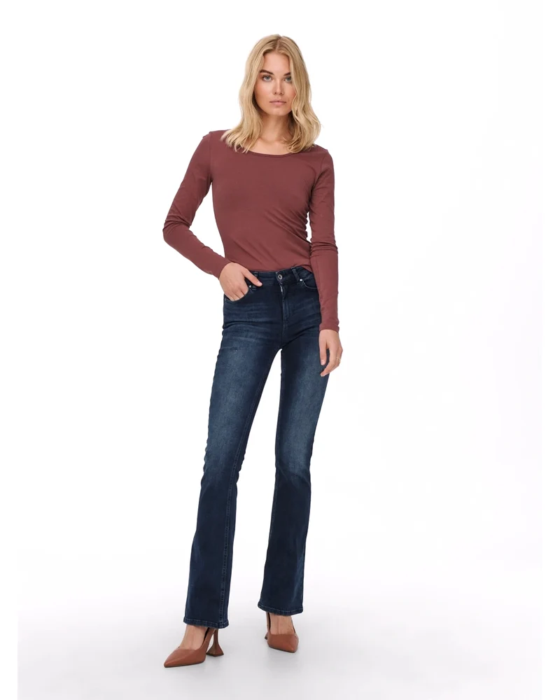 Jeans Donna Only Onlblush Mid Flared
