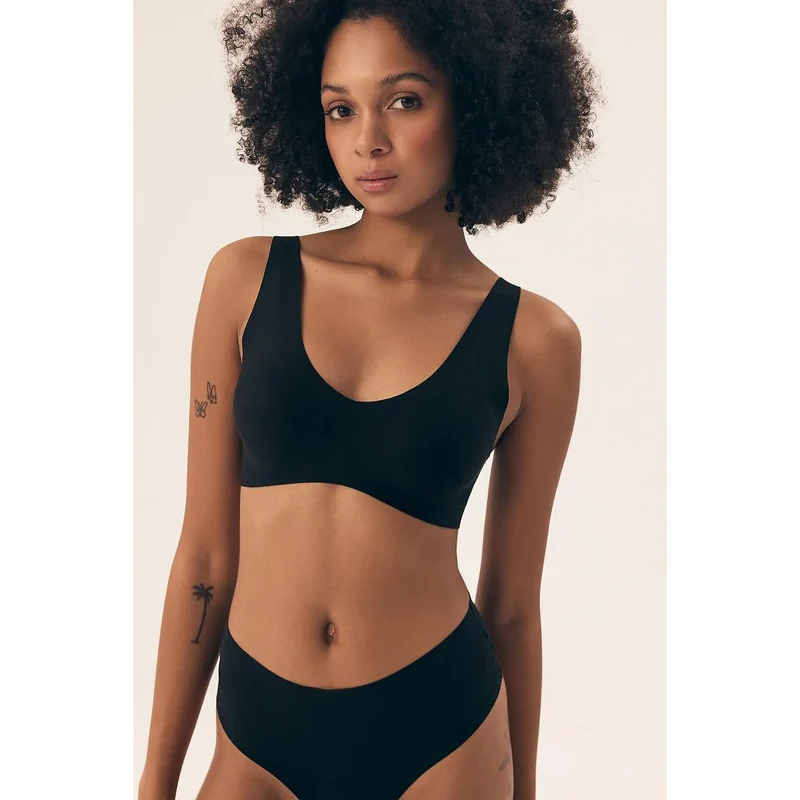 Soutien-gorge rembourré sans armatures Henderson 211998 culotte intime sans coutures confort maximal lingerie élégance intime femmes