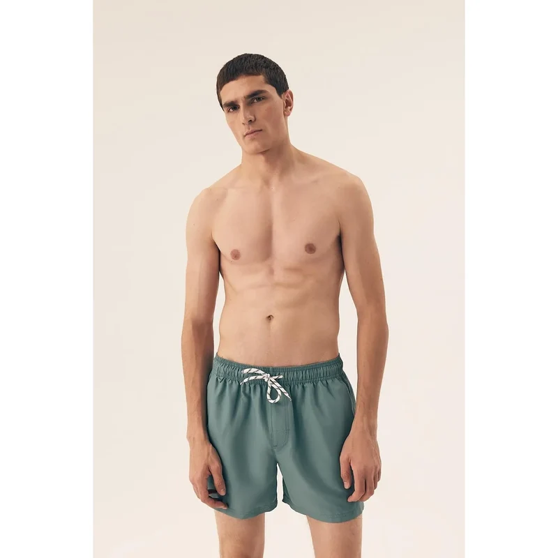 Slip de bain homme moderne effet coloré model 211995 Henderson polyester 100% ceinture élastique poches latérales