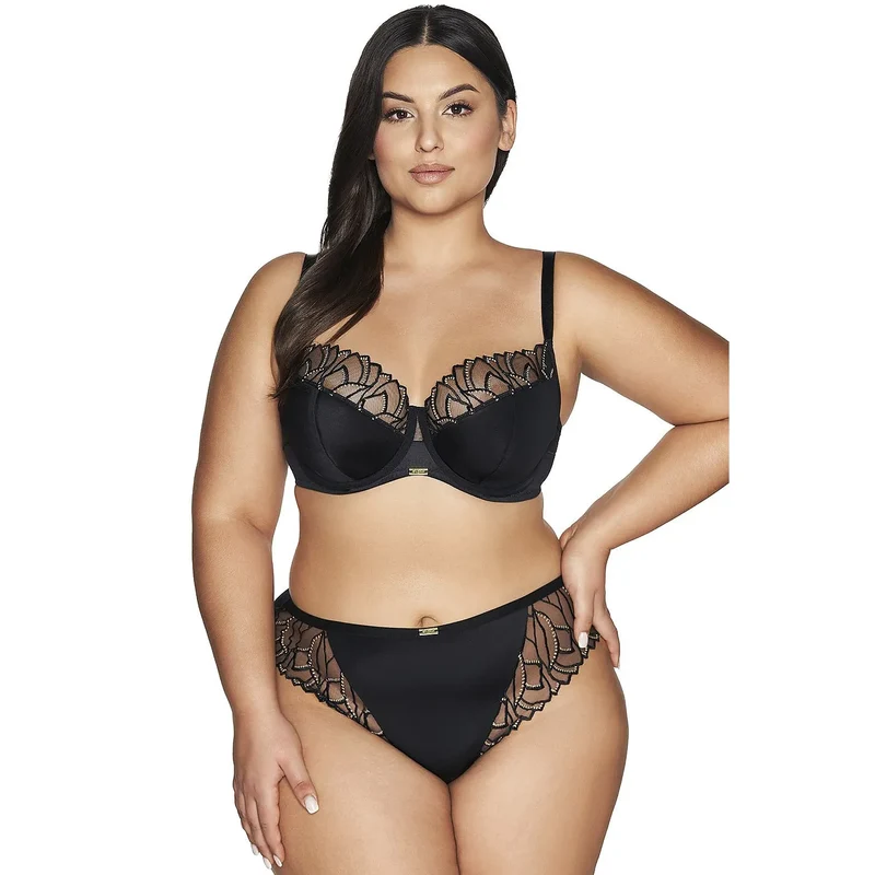 Culottes model 211937 Ava élégance dentelle microfibre confort femmes classique intime sexy lingerie occasion spéciale box