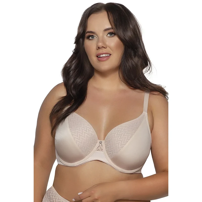 Soutien-gorge doux confort fonctionnalité poitrine généreuse bonnets profonds baleines inférieures ajustement parfait lingerie sexy discrétion