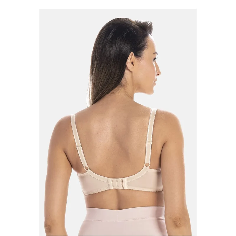 Soutien-gorge rembourré model 211571 Teyli elegance soutien confort underwires adjustable straps flesh color daily use discreet lingerie