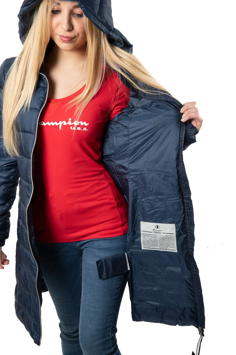 Giacca Donna Lunga W-Outdoor Con Cappuccio