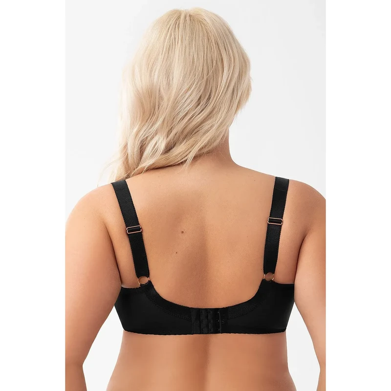 Soutien-gorge Gorsenia Soft model 211162 lingerie élégante fonctionnelle tulle stable bonnets maintien bras réglables fermeture dos femmes bustes volumineux