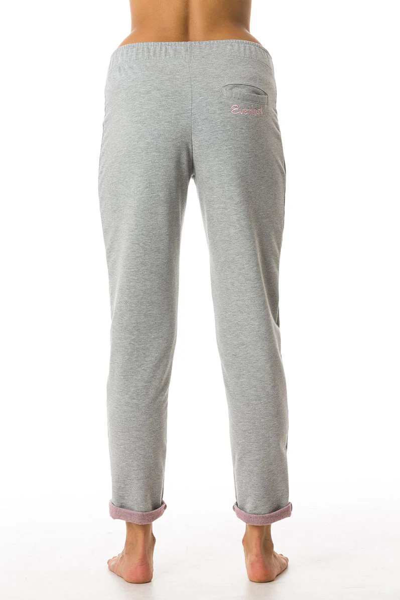 Pantalone Donna Strech Con Risvolto
